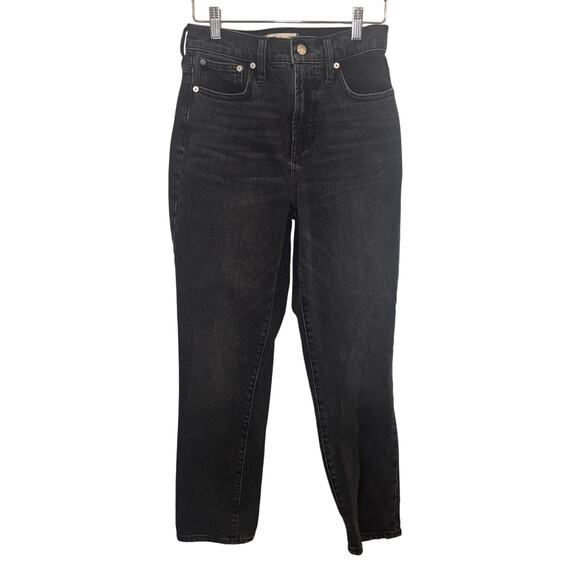 Madewell Black Straight Leg Jeans - Picture 3 of 7